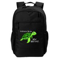 Catch Me In The Sea How Bout Dat Turtle Backpack