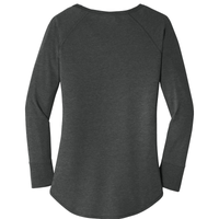 Catch Me In The Sea How Bout Dat Turtle Women's Perfect Tri Tunic Long Sleeve Shirt