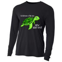 Catch Me In The Sea How Bout Dat Turtle Cooling Performance Long Sleeve Crew