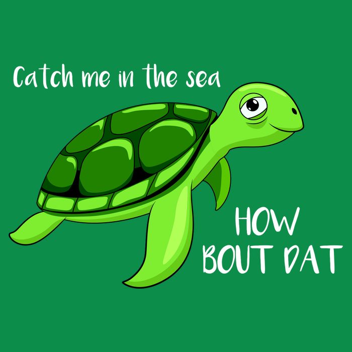 Catch Me In The Sea How Bout Dat Turtle Premium T-Shirt