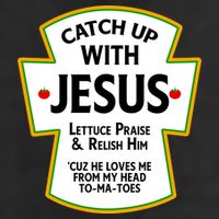 Catch Up With Jesus Garment-Dyed Fleece Hoodie