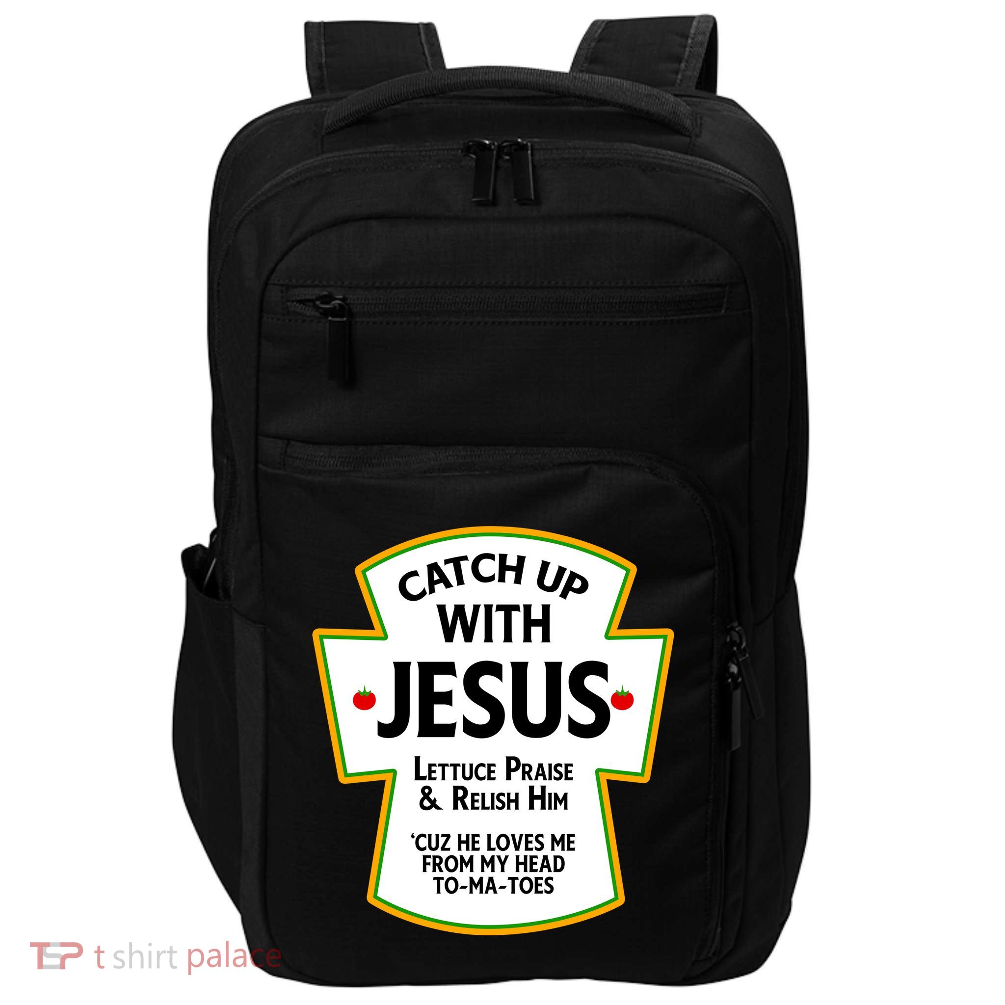 Catch Up With Jesus Impact Tech Backpack