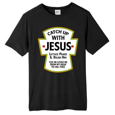 Catch Up With Jesus Tall Fusion ChromaSoft Performance T-Shirt