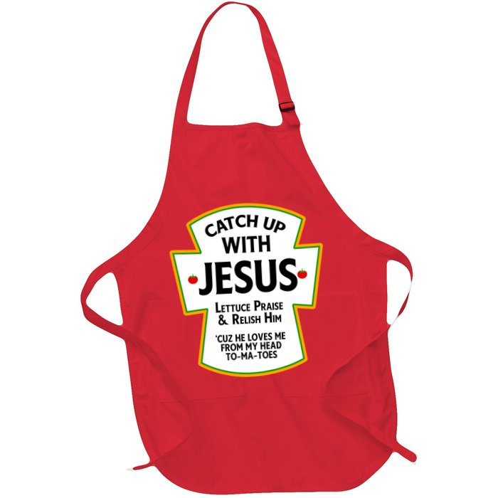 Catch Up With Jesus Apron