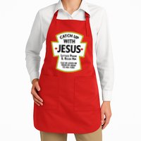Catch Up With Jesus Apron