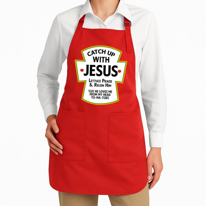 Catch Up With Jesus Apron
