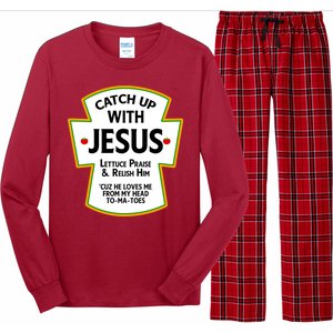 Catch Up With Jesus Long Sleeve Pajama Set