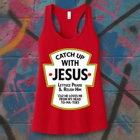 Catch Up With Jesus Womens Tank Top