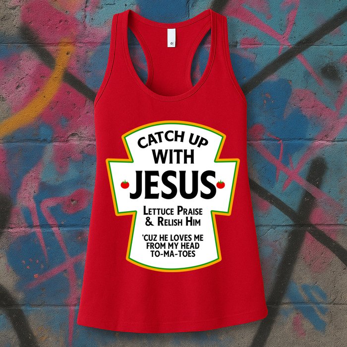 Catch Up With Jesus Womens Tank Top