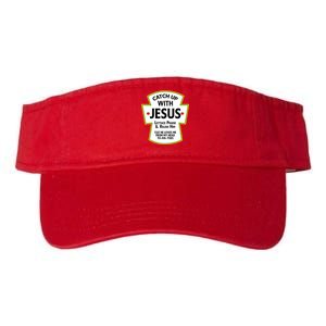 Catch Up With Jesus Valucap Bio-Washed Visor