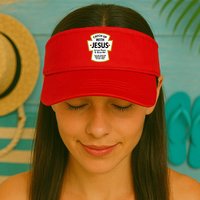 Catch Up With Jesus Visor