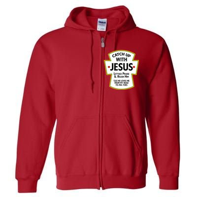 Catch Up With Jesus Full Zip Hoodie