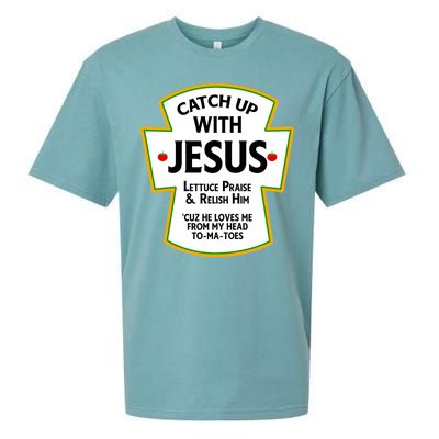 Catch Up With Jesus Sueded Cloud Jersey T-Shirt