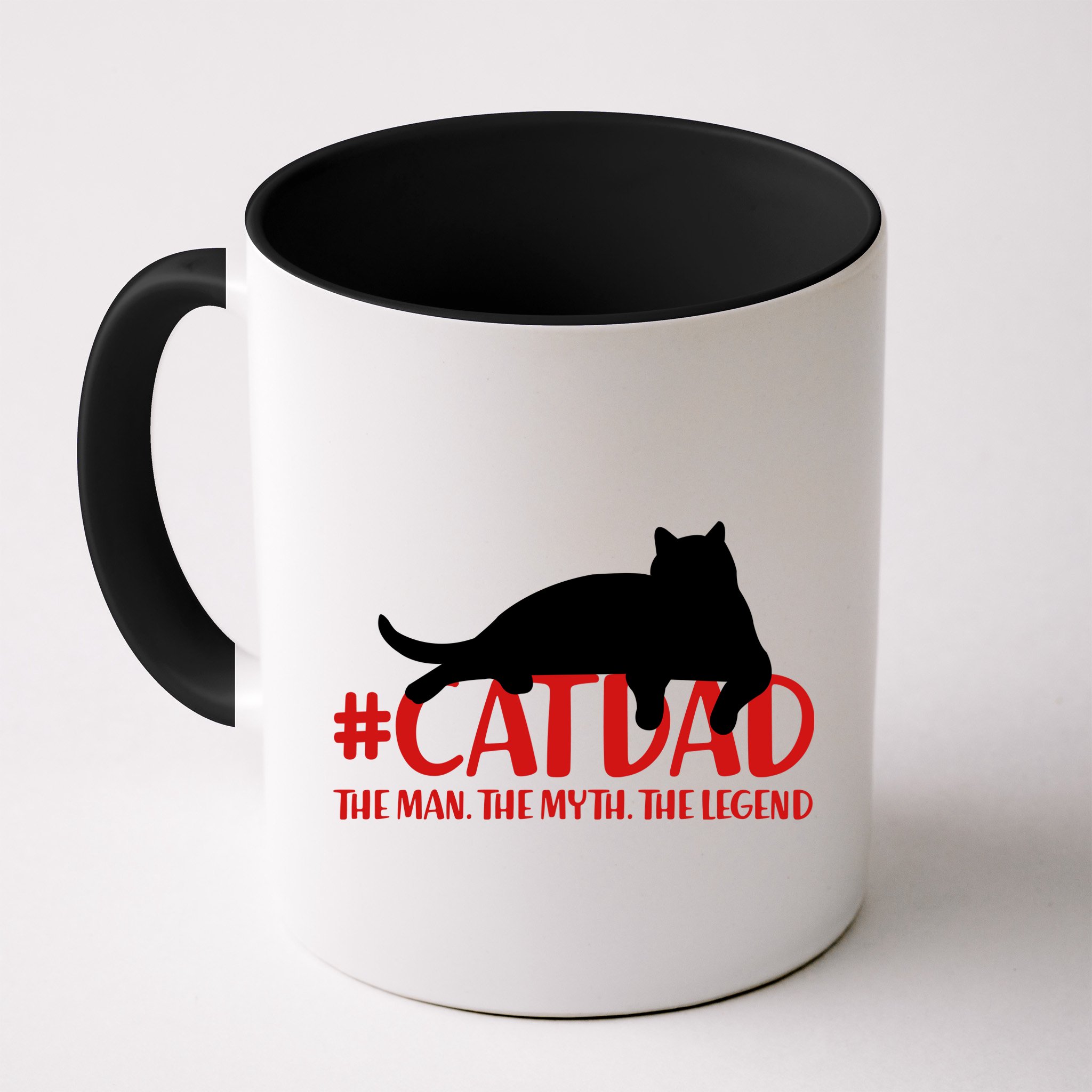 #CatDad The Man Myth Legend Mug