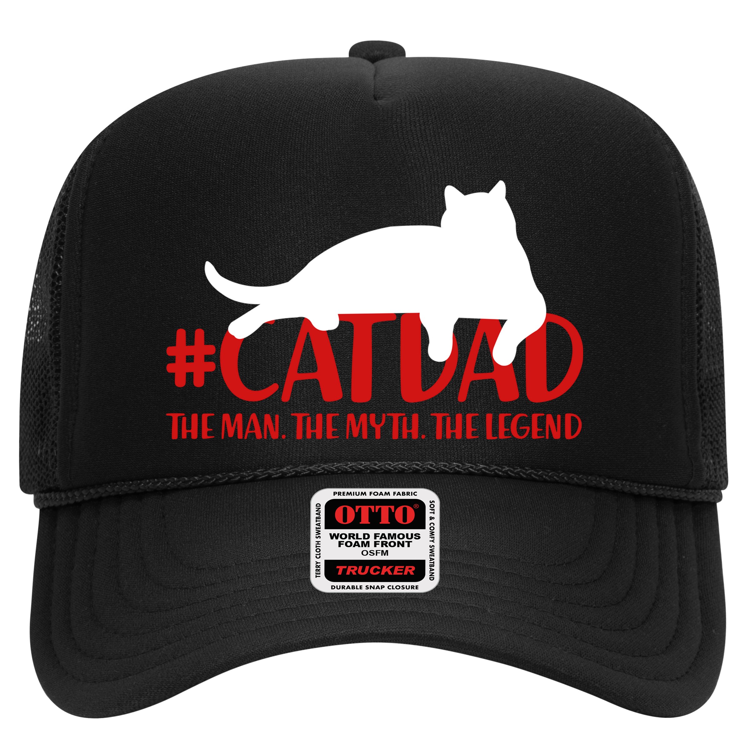 #CatDad The Man Myth Legend Hat