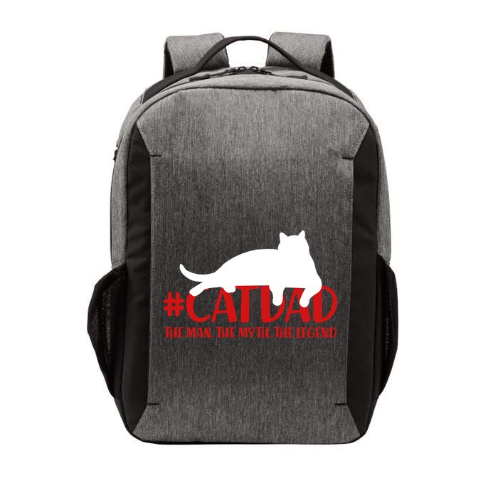 #CatDad The Man Myth Legend Vector Backpack