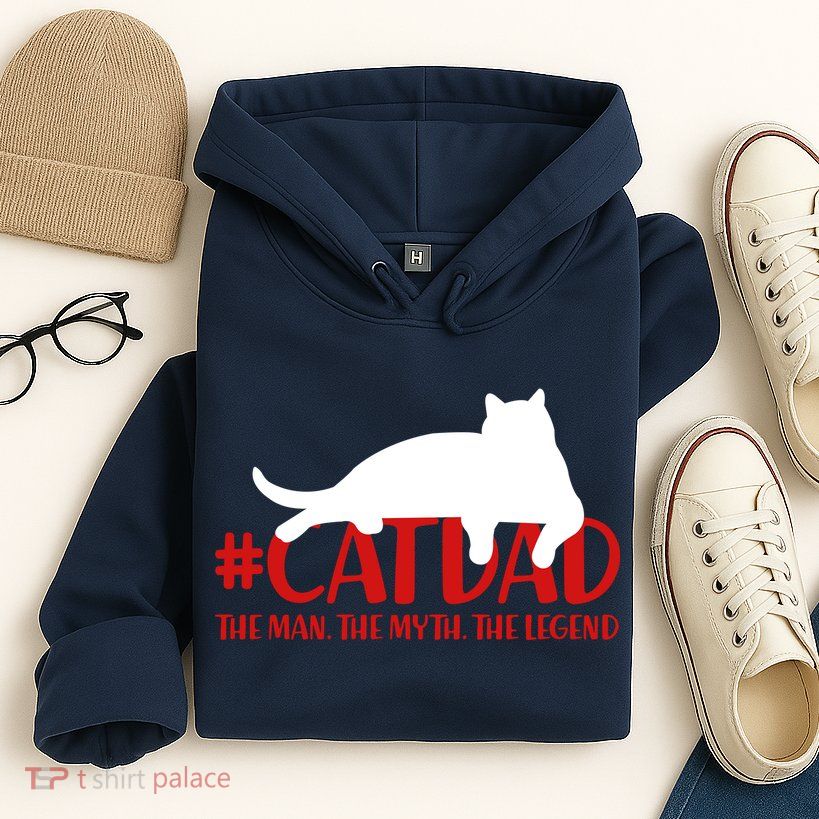 #CatDad The Man Myth Legend Hoodie