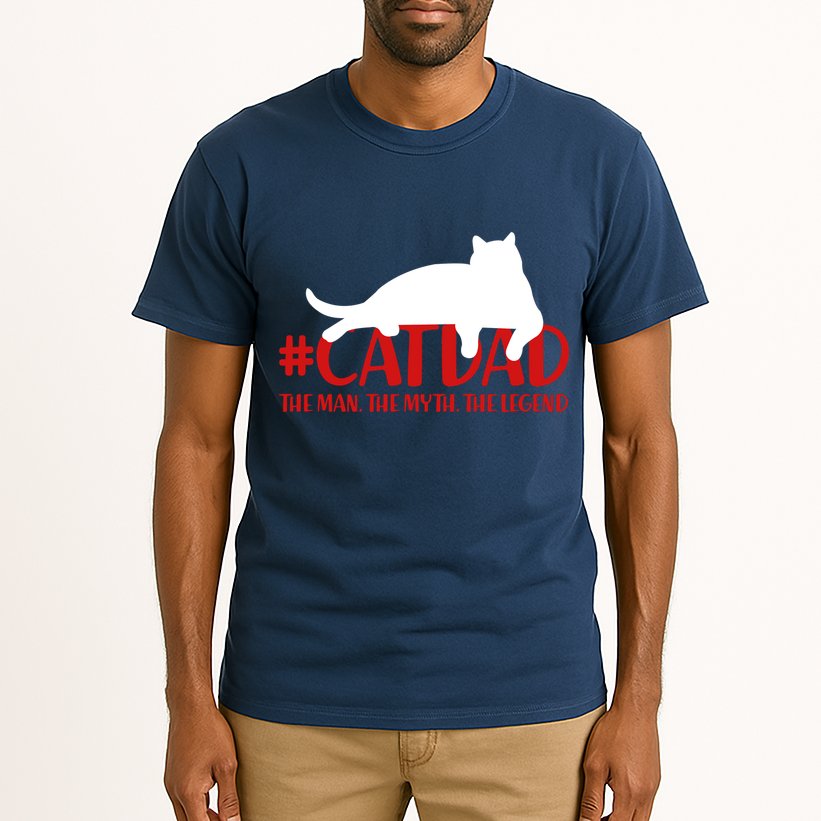 #CatDad The Man Myth Legend Tall T-Shirt
