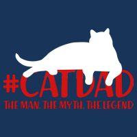 #CatDad The Man Myth Legend Baby Bodysuit