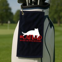 #CatDad The Man Myth Legend Golf Towel