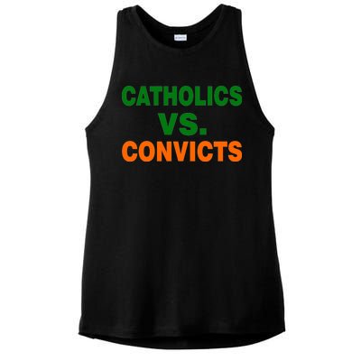 Catholics Vs. Convicts Ladies PosiCharge Tri-Blend Wicking Tank