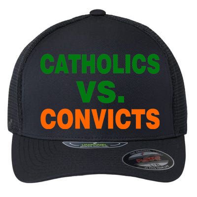 Catholics Vs. Convicts Flexfit Unipanel Trucker Cap