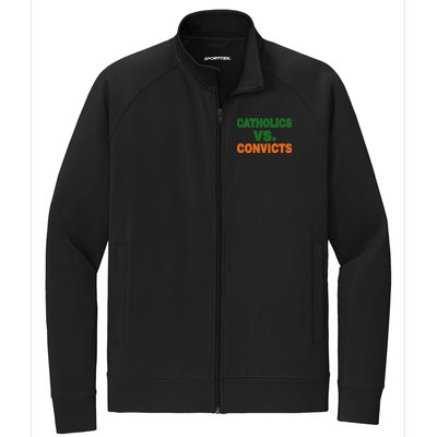 Catholics Vs. Convicts Stretch Full-Zip Cadet Jacket