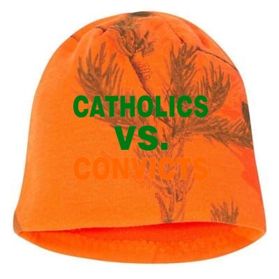 Catholics Vs. Convicts Kati - Camo Knit Beanie