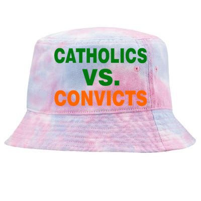 Catholics Vs. Convicts Tie-Dyed Bucket Hat