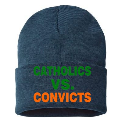 Catholics Vs. Convicts Sustainable Knit Beanie