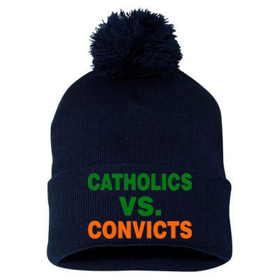 Catholics Vs. Convicts Pom Pom 12in Knit Beanie