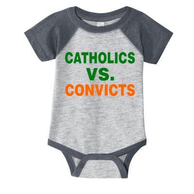 Catholics Vs. Convicts Infant Baby Jersey Bodysuit