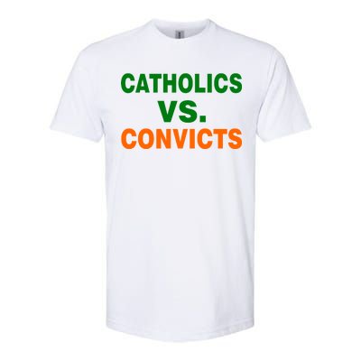 Catholics Vs. Convicts Softstyle CVC T-Shirt