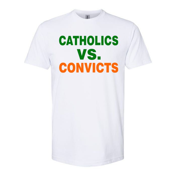 Catholics Vs. Convicts Softstyle CVC T-Shirt