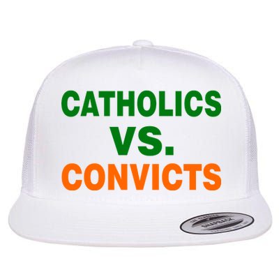 Catholics Vs. Convicts Flat Bill Trucker Hat