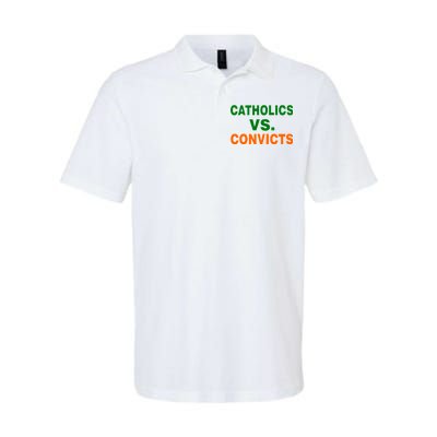 Catholics Vs. Convicts Softstyle Adult Sport Polo