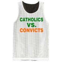 Catholics Vs. Convicts Mesh Reversible Basketball Jersey Tank