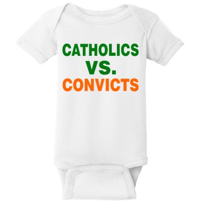 Catholics Vs. Convicts Baby Bodysuit