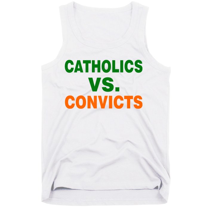 Catholics Vs. Convicts Tank Top