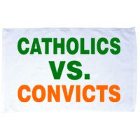 Catholics Vs. Convicts Microfiber Hand Towel