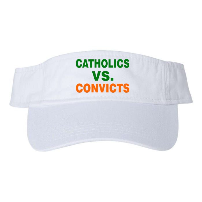 Catholics Vs. Convicts Valucap Bio-Washed Visor