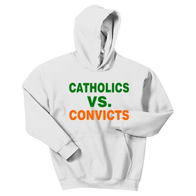 Catholics Vs. Convicts Kids Hoodie