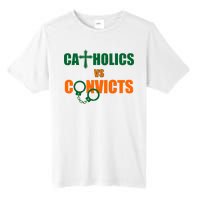 Catholics Vs. Convicts 1988 Cross and Handcuffs Tall Fusion ChromaSoft Performance T-Shirt