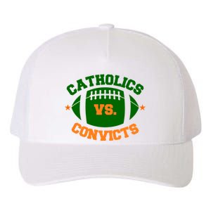 Catholics Vs. Convicts 1988 Football Logo Yupoong Adult 5-Panel Trucker Hat