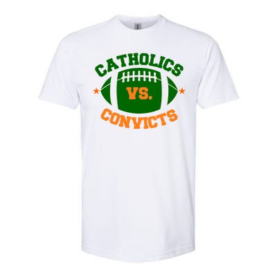 Catholics Vs. Convicts 1988 Football Logo Softstyle® CVC T-Shirt