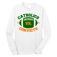 Catholics Vs. Convicts 1988 Football Logo Long Sleeve Shirt