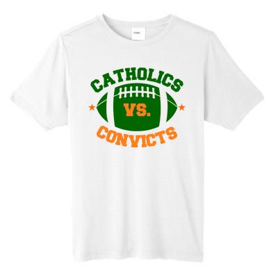 Catholics Vs. Convicts 1988 Football Logo Tall Fusion ChromaSoft Performance T-Shirt