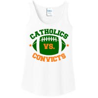 Catholics Vs. Convicts 1988 Football Logo Ladies Essential Tank