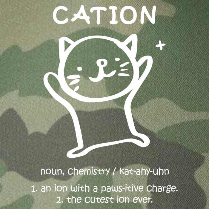 Cation Definition Ion Paws-itive Charge Legacy Tie Dye Trucker Hat