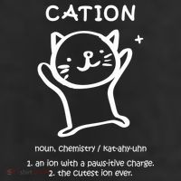 Cation Definition Ion Paws-itive Charge Cool Comfort Performance Bucket Hat